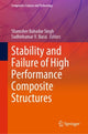 Book cover of: Stability and Failure of High Performance Composite Structures. By: Shamsher Bahadur Singh