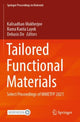 Book cover of: Tailored Functional Materials. By: Kalisadhan Mukherjee