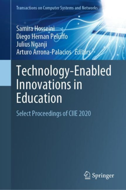 Book cover of: Technology-Enabled Innovations in Education. By: Samira Hosseini
