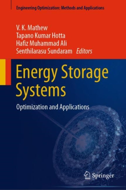 Book cover of: Energy Storage Systems. By: Mathew V. K.
