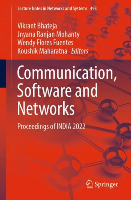 Book cover of: Communication, Software and Networks. By: Vikrant Bhateja