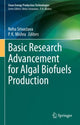 Book cover of: Basic Research Advancement for Algal Biofuels Production. By: Neha Srivastava