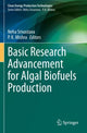 Book cover of: Basic Research Advancement for Algal Biofuels Production. By: Neha Srivastava