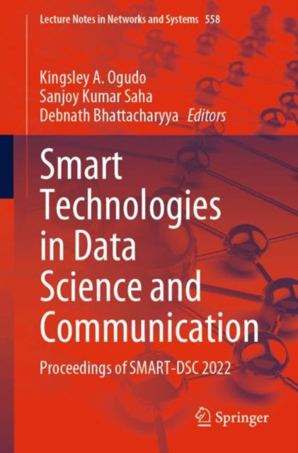 Book cover of: Smart Technologies in Data Science and Communication. By: Kingsley Ogudo