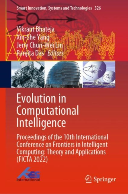 Book cover of: Evolution in Computational Intelligence. By: Vikrant Bhateja