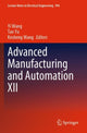 Book cover of: Advanced Manufacturing and Automation XII. By: Yi Wang