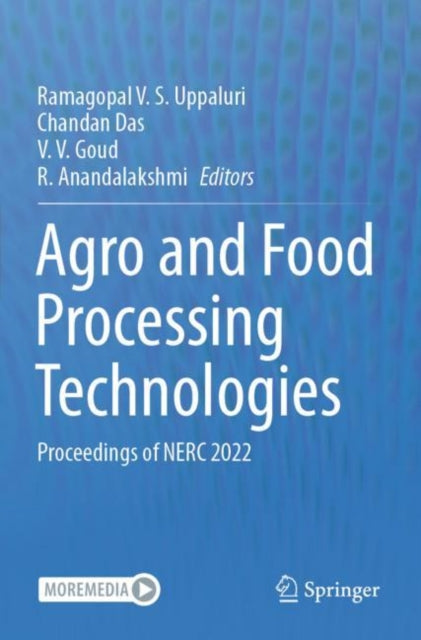 Book cover of: Agro and Food Processing Technologies. By: Ramagopal V. S. Uppaluri