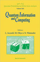Book cover of: Quantum Information And Computing