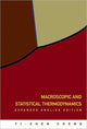 Book cover of: Macroscopic And Statistical Thermodynamics: Expanded English Edition. By: Yi-chen Cheng