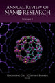Book cover of: Annual Review Of Nano Research, Volume 1