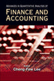 Book cover of: Advances In Quantitative Analysis Of Finance And Accounting (Vol. 5). By: Cheng-Few Lee