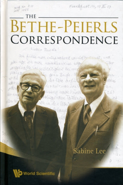 Book cover of: Bethe-peierls Correspondence, The. By: Hans Albrecht Bethe
