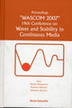 Book cover of: Waves And Stability In Continuous Media - Proceedings Of The 14th Conference On Wascom 2007. By: Meeting on Waves and Stability in Continuous Media (14th 2007 Catania, Italy)
