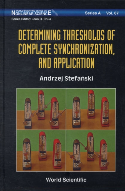 Book cover of: Determining Thresholds Of Complete Synchronization, And Application. By: Andrzej Stefański