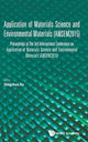 Book cover of: Application Of Materials Science And Environmental Materials - Proceedings Of The 3rd International Conference (Amsem2015). By: Qingzhou Xu
