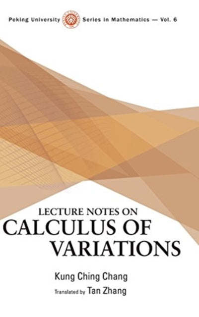 Book cover of: Lecture Notes On Calculus Of Variations. By: Gongqing Zhang