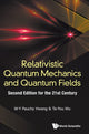 Book cover of: Relativistic Quantum Mechanics and Quantum Fields. By: W.Y.Pauchy Hwang