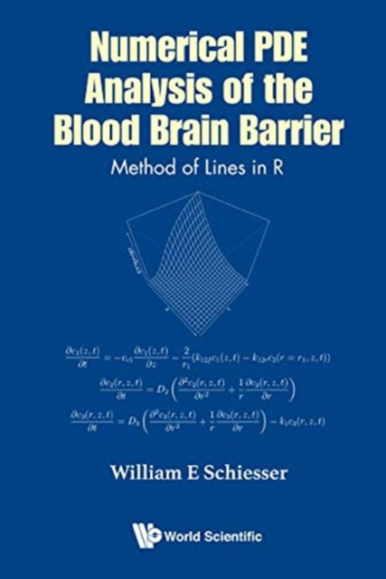 Book cover of: Numerical Pde Analysis Of The Blood Brain Barrier: Method Of Lines In R. By: W. E. Schiesser