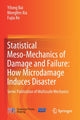 Book cover of: Statistical Meso-Mechanics of Damage and Failure: How Microdamage Induces Disaster. By: Yilong Bai
