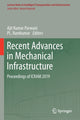 Book cover of: Recent Advances in Mechanical Infrastructure. By: Ajit Kumar Parwani