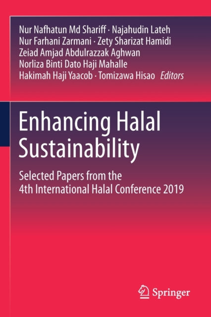 Book cover of: Enhancing Halal Sustainability. By: Nur Nafhatun Shariff