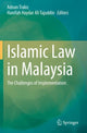 Book cover of: Islamic Law in Malaysia. By: Adnan Trakic