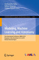 Book cover of: Modeling, Machine Learning and Astronomy. By: Snehanshu Saha