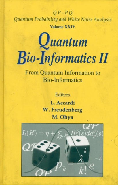 Book cover of: Quantum Bio-informatics Ii: From Quantum Information To Bio-informatics