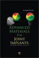 Book cover of: Advanced Materials for Joint Implants. By: Giuseppe Pezzotti
