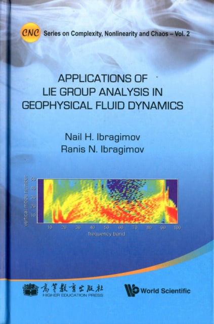 Book cover of: Applications Of Lie Group Analysis In Geophysical Fluid Dynamics. By: N. Kh Ibragimov