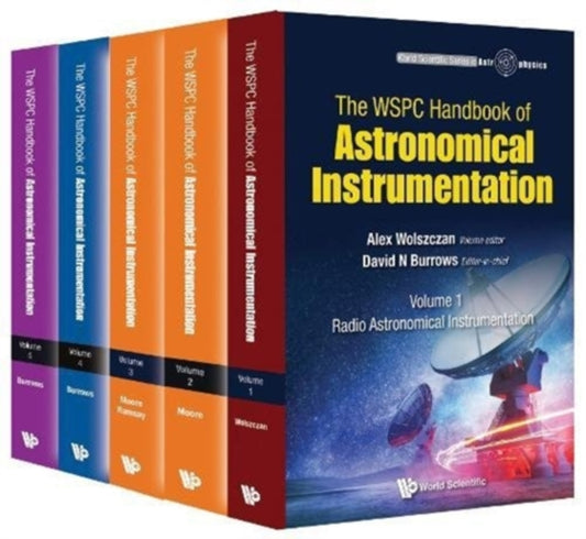 Book cover of: Wspc Handbook Of Astronomical Instrumentation, The (In 5 Volumes). By: David N. Burrows
