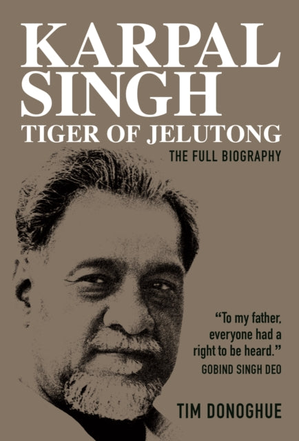 Book cover of: Karpal Singh:  Tiger of Jelutong. By: Marshall Cavendish