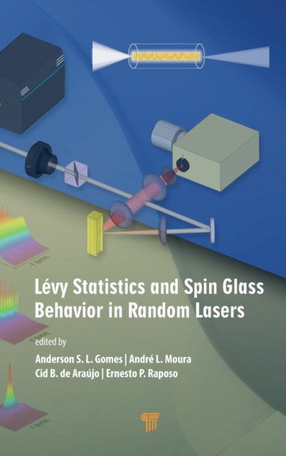 Book cover of: Levy Statistics and Spin Glass Behavior in Random Lasers. By: Anderson S. L. Gomes