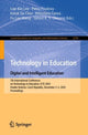 Book cover of: Technology in Education. Digital and Intelligent Education. By: Lap-Kei Lee