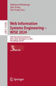 Book cover of: Web Information Systems Engineering – WISE 2024