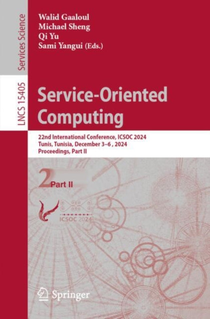 Book cover of: Service-Oriented Computing. By: Walid Gaaloul