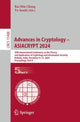 Book cover of: Advances in Cryptology – ASIACRYPT 2024. By: Kai-Min Chung
