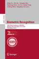 Book cover of: Biometric Recognition. By: Shiqi Yu