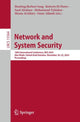 Book cover of: Network and System Security. By: Houbing Song