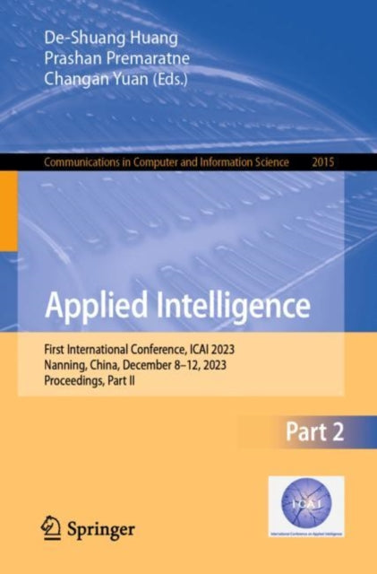 Book cover of: Applied Intelligence. By: De-Shuang Huang
