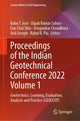Book cover of: Proceedings of the Indian Geotechnical Conference 2022 Volume 1. By: Babu T. Jose