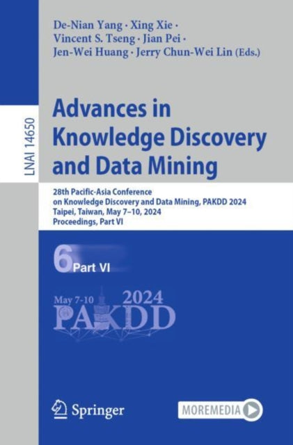 Book cover of: Advances in Knowledge Discovery and Data Mining. By: De-Nian Yang