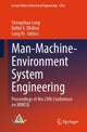 Book cover of: Man-Machine-Environment System Engineering. By: Shengzhao Long