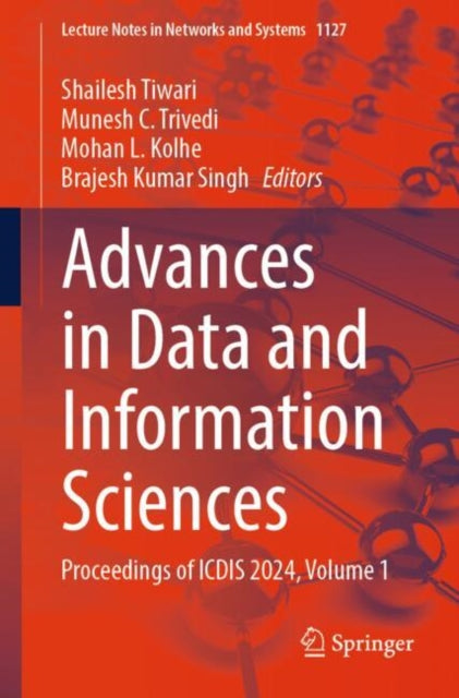 Book cover of: Advances in Data and Information Sciences. By: Shailesh Tiwari