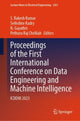 Book cover of: Proceedings of the First International Conference on Data Engineering and Machine Intelligence. By: S. Rakesh Kumar