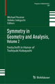 Book cover of: Symmetry in Geometry and Analysis, Volume 2. By: Michael Pevzner
