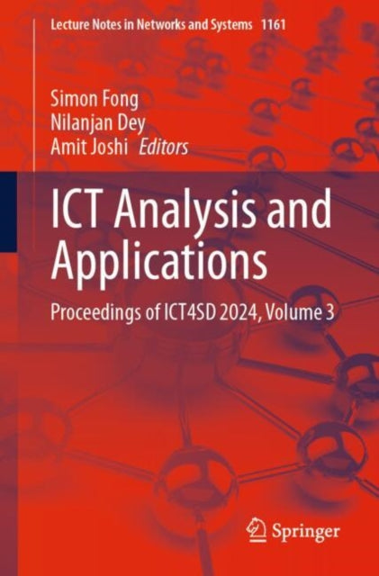 Book cover of: ICT Analysis and Applications