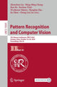 Book cover of: Pattern Recognition and Computer Vision. By: Zhouchen Lin