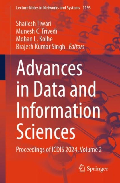 Book cover of: Advances in Data and Information Sciences. By: Shailesh Tiwari
