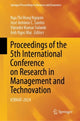 Book cover of: Proceedings of the 5th International Conference on Research in Management and Technovation. By: Thi Hong Nga Nguyen